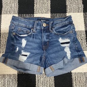 •AERO jean shorts•